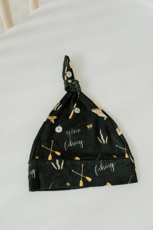 Knotted Hat- Gone Fishing