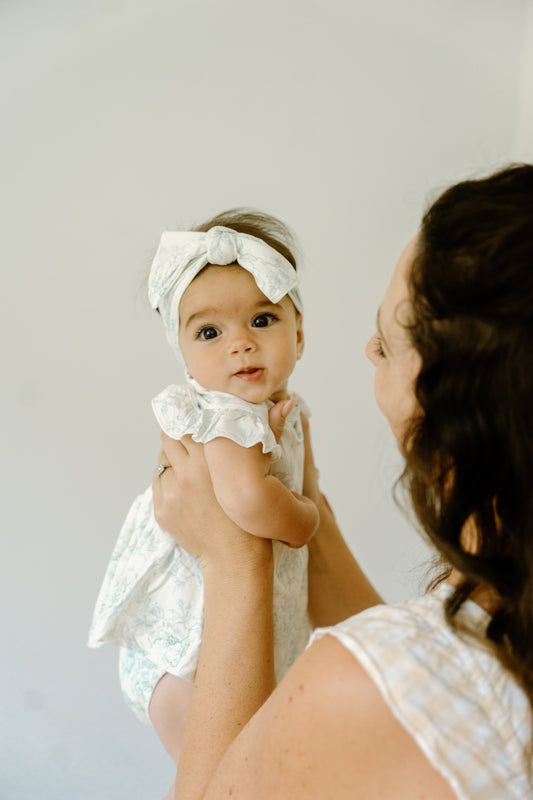Headband Bow- Valley Blooms