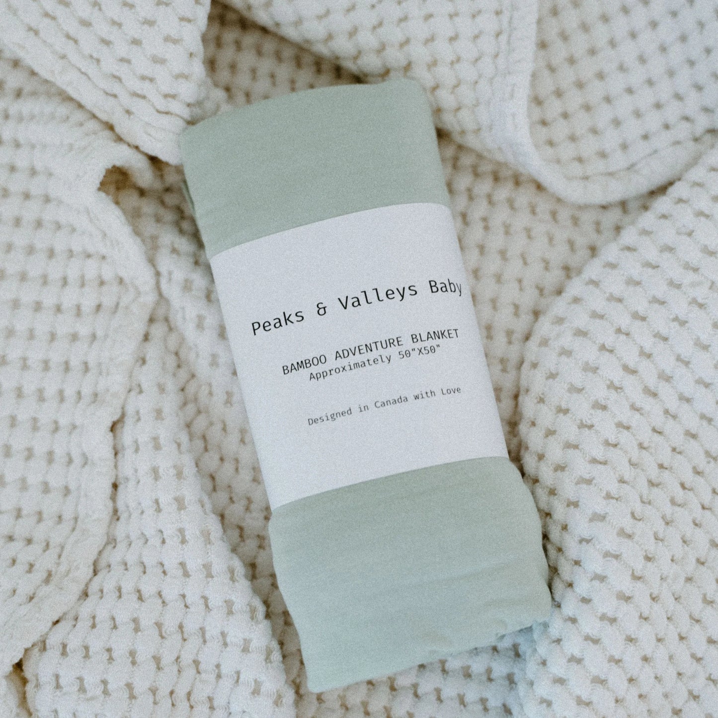 Adventure Swaddle Blanket- Eucalyptus