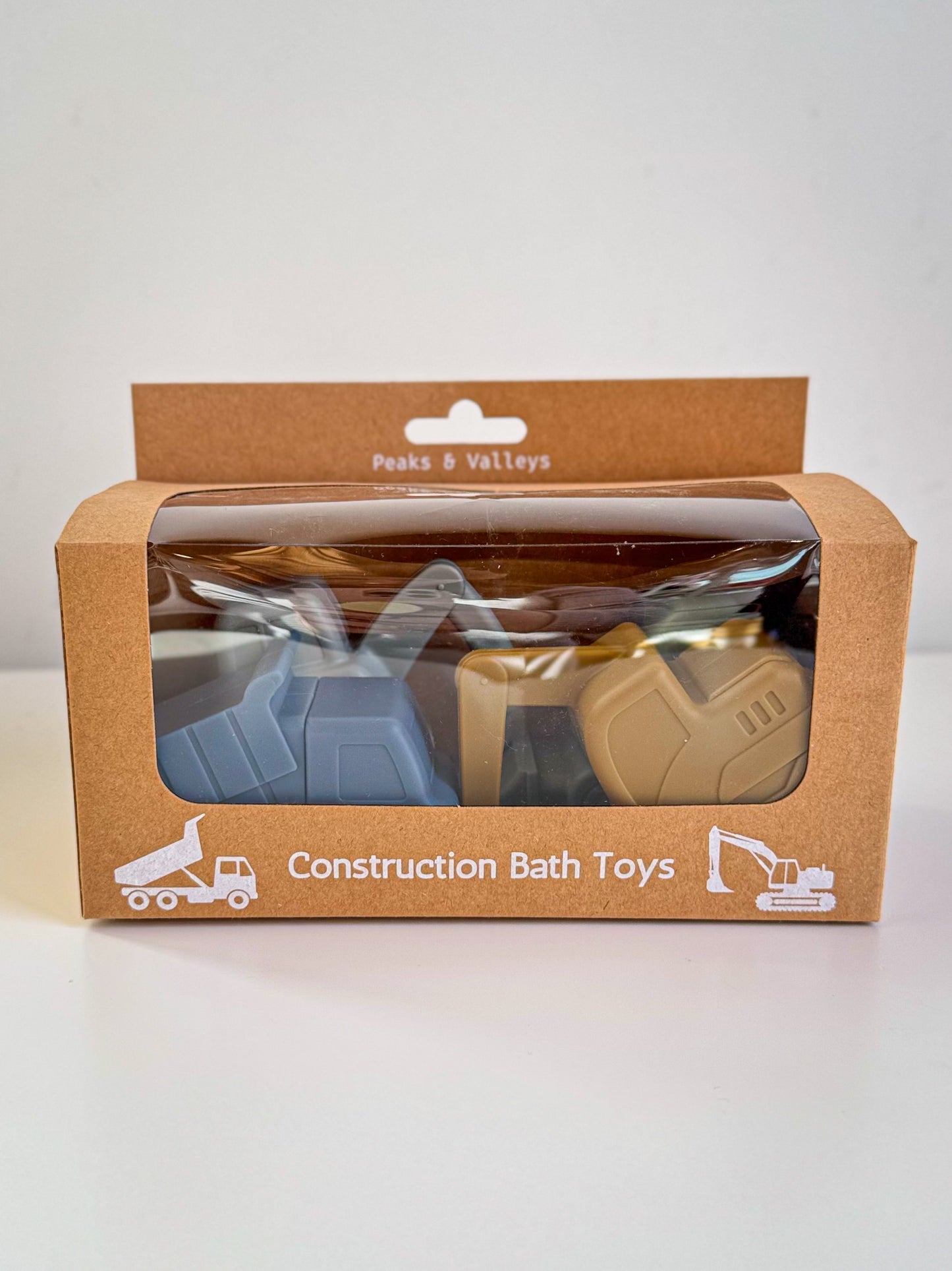 Construction Bath Toys - Earth Tones