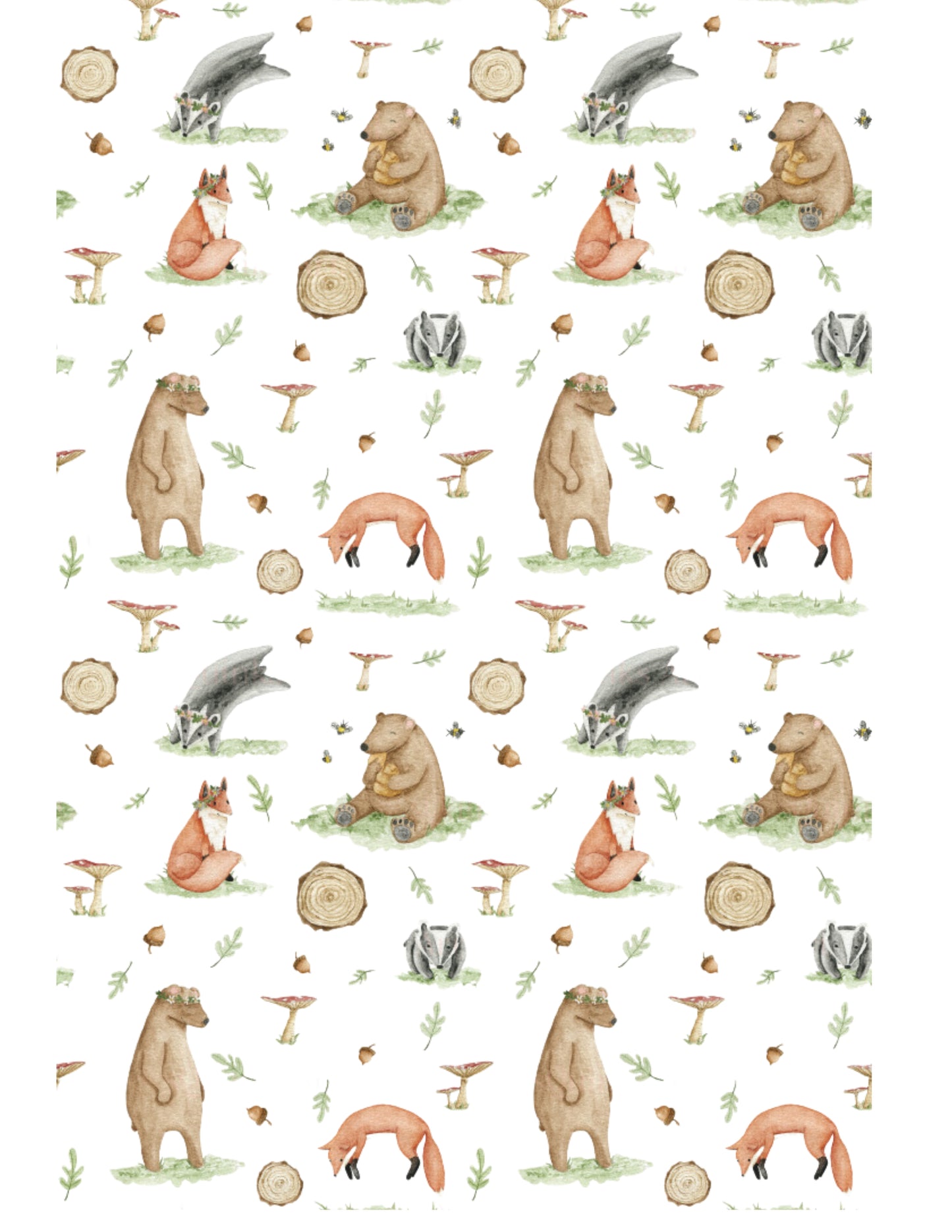 Cribsheet- Woodland Romp