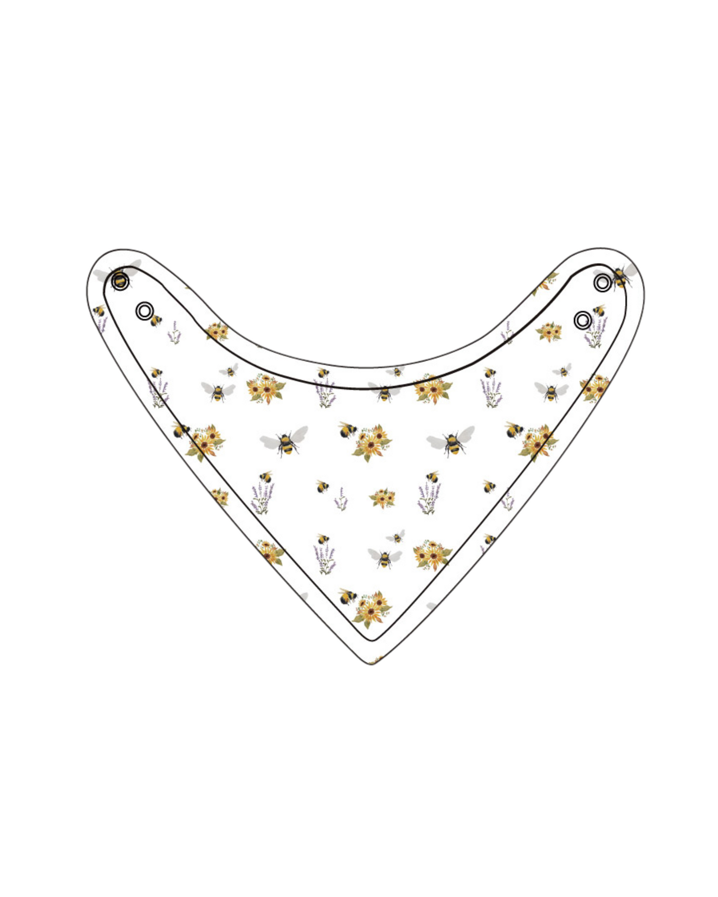 Bandana Bib- Spring Bee