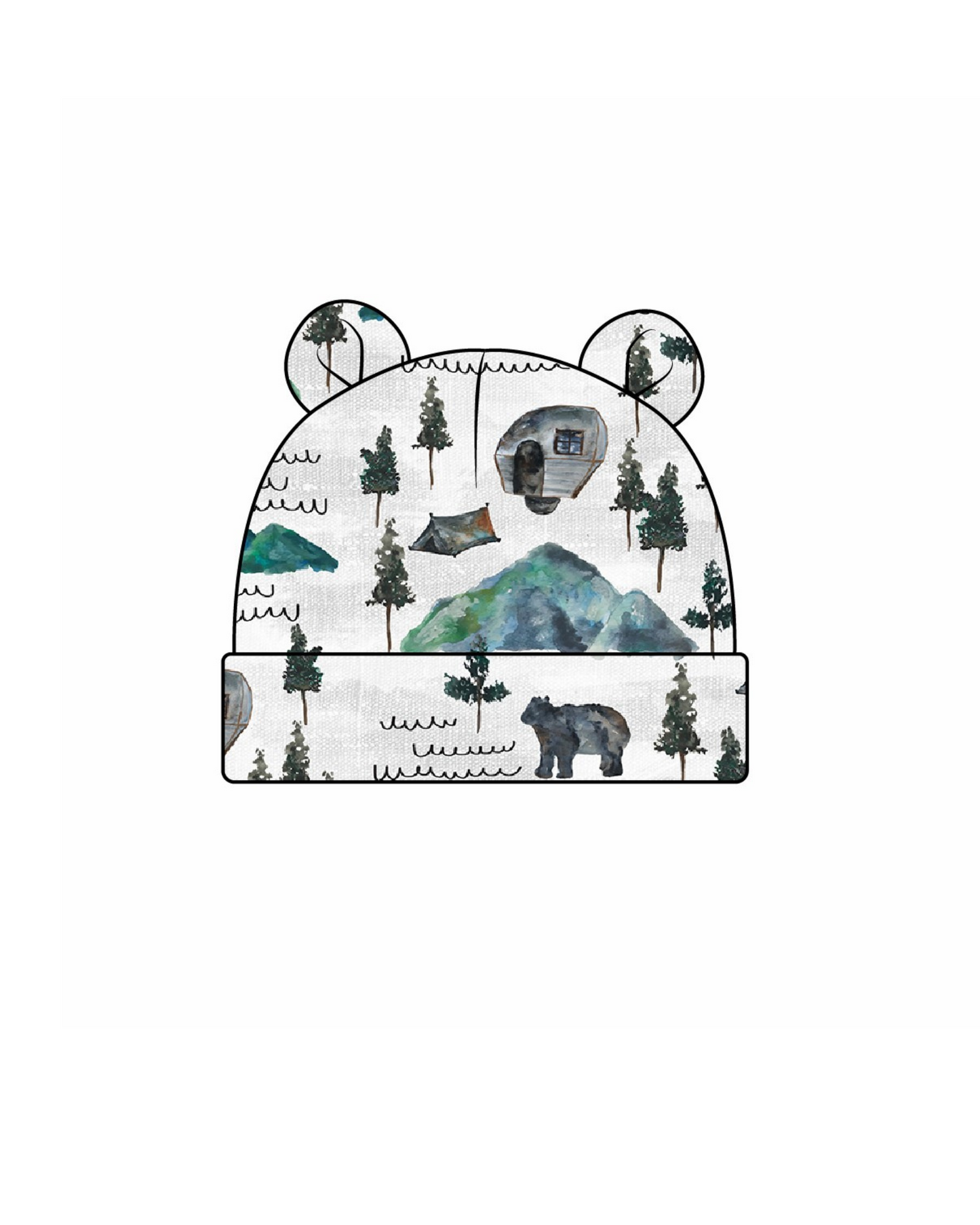 Bear Hat- Mountain Camper