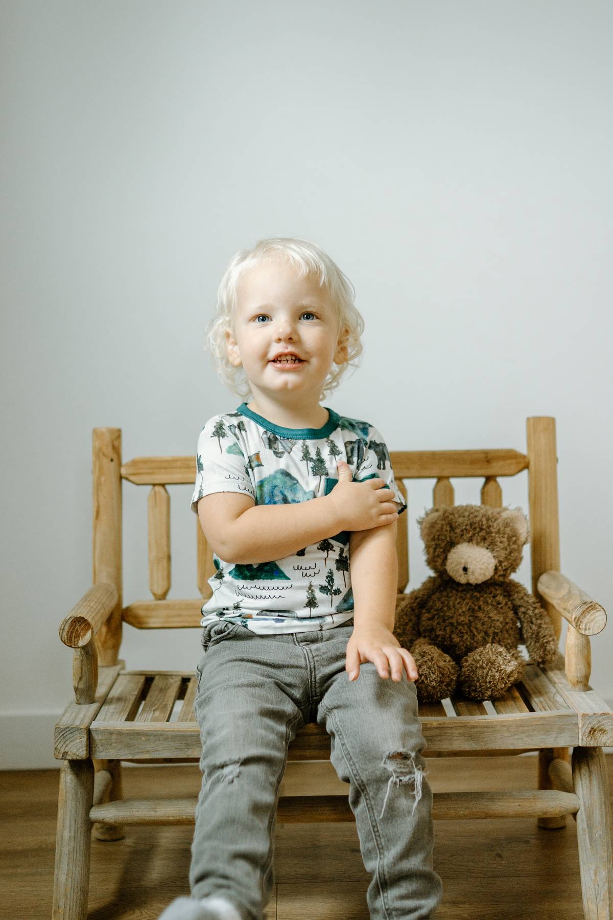 Short Sleeve Shirt - Borealis Bear