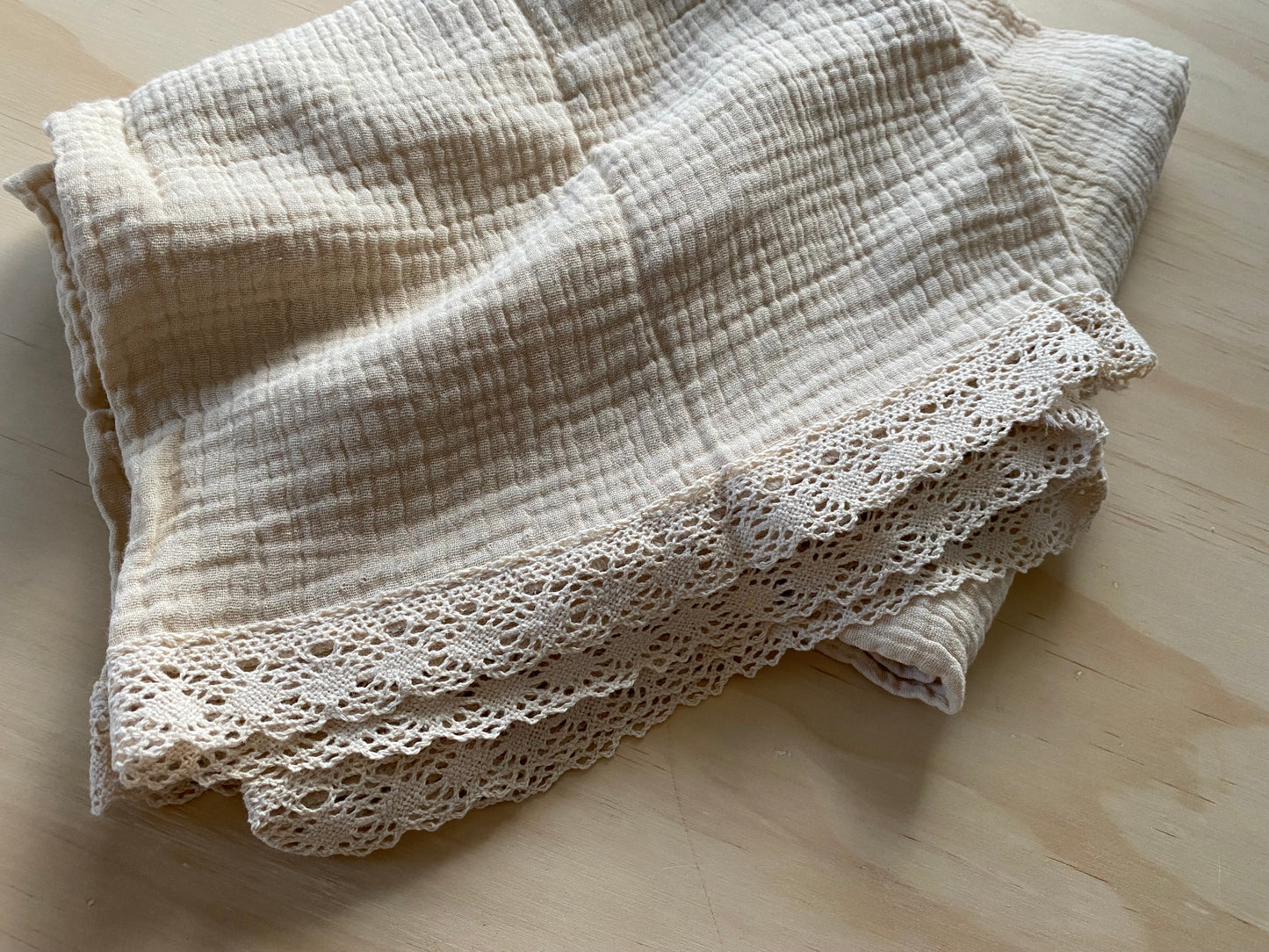 Sand Lace Blanket