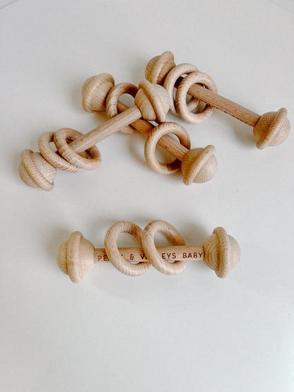 Wooden Rattle