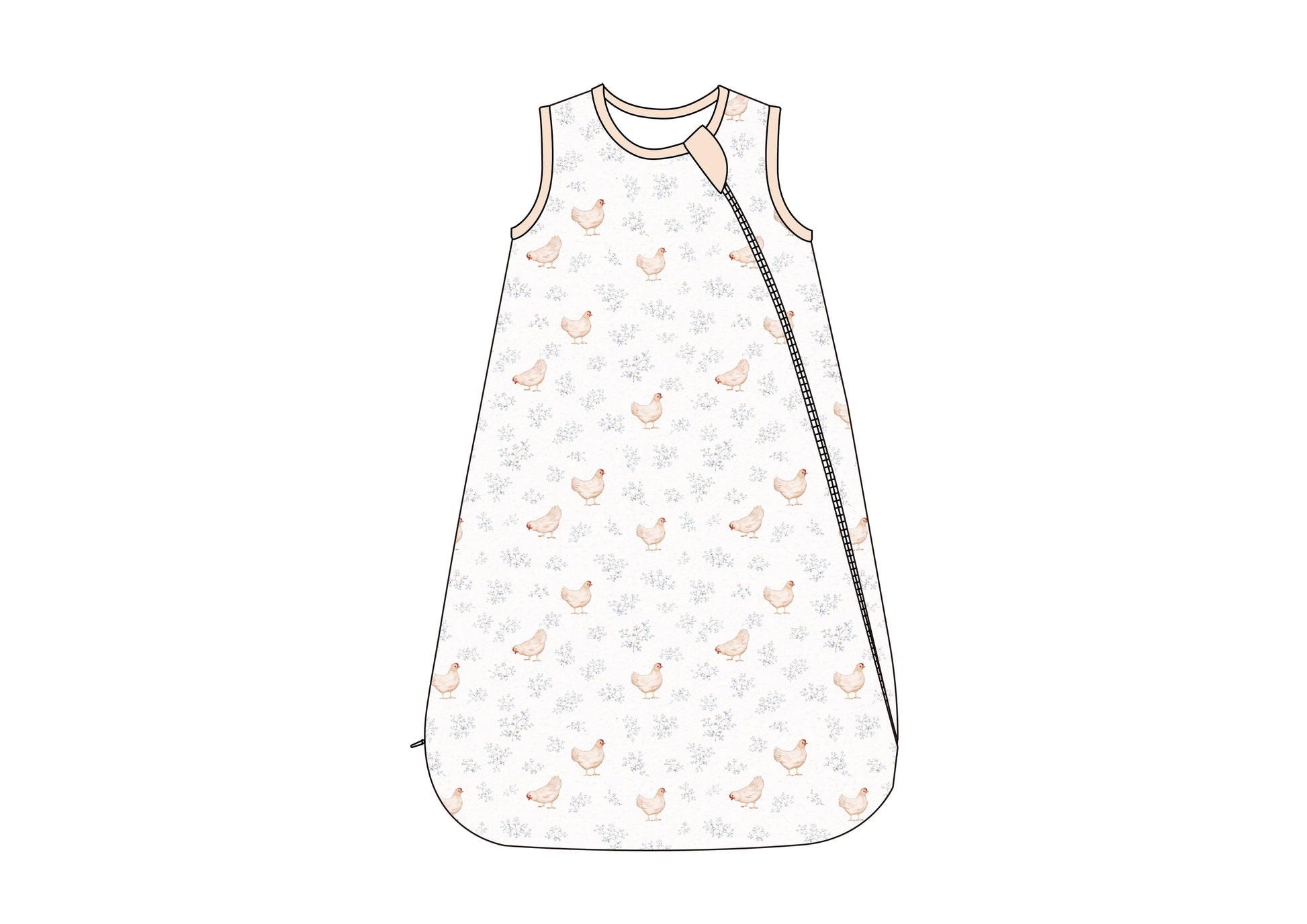 sleep bag chicken bloom