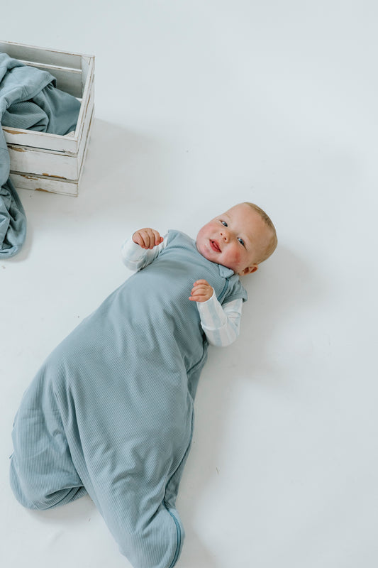 1.0TOG Ribbed Sleep Bag Coastal Blue
