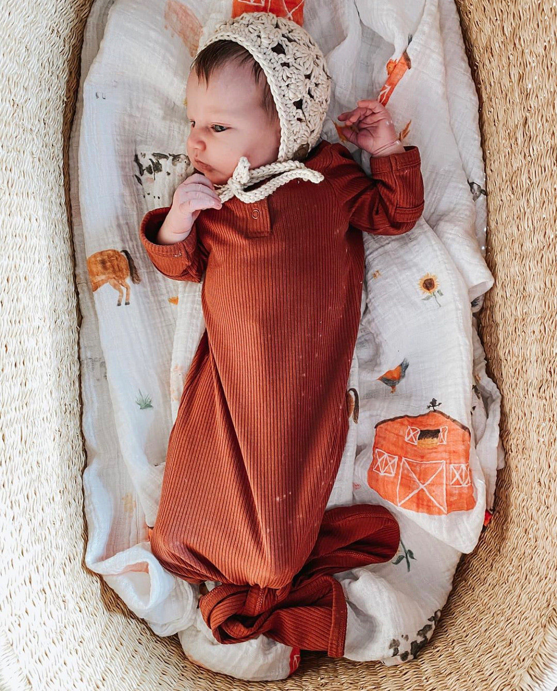 Farm Life SnuggleableSwaddle- PVB Exclusive